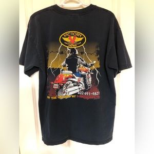 Victory Motorcycle tshirt large